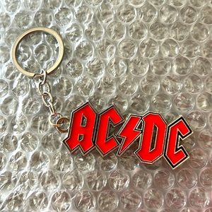 AC/DC keychain bag charm backpack charm get it while I got it